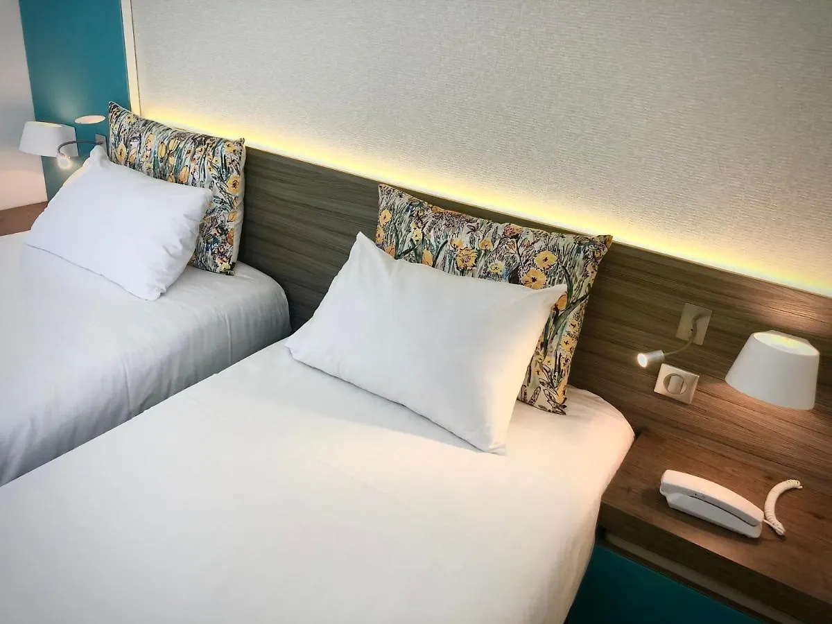 ***  Logis Hotel & Restaurant Les Mouettes - Larmor Plage, Proche De Lorient Francia